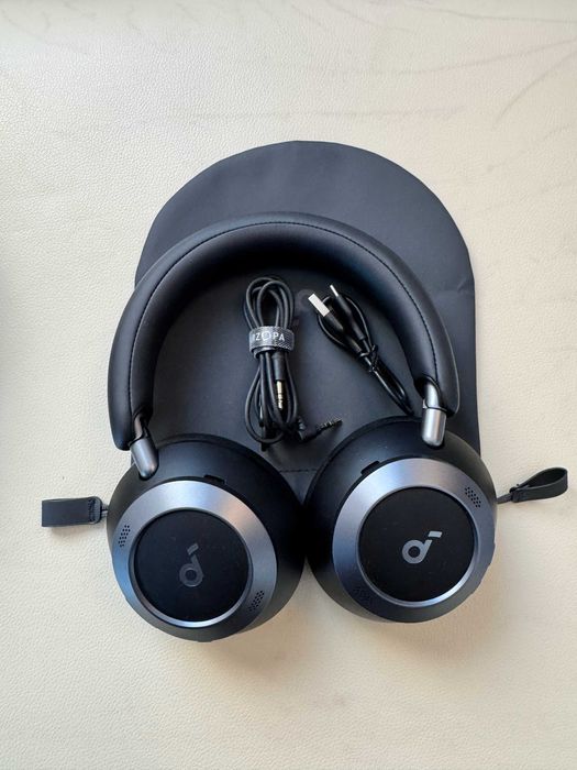 Casti Anker Soundcore Space One Pro + Cadou casti Anker Life Q35