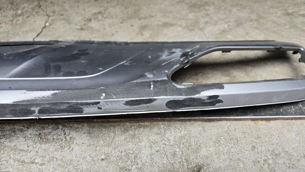 Дифузьор задна броня ауди Q5 2018г.