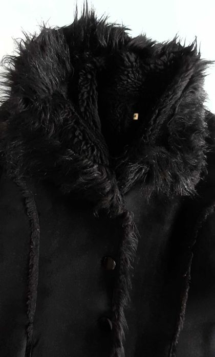 Дамско марково черно яке и зимен кожух - размер М/L