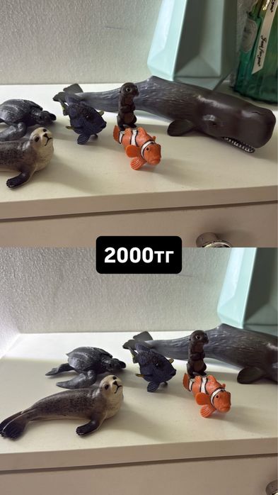 Игрушечные животное от 500тг.  Самовывоз.
