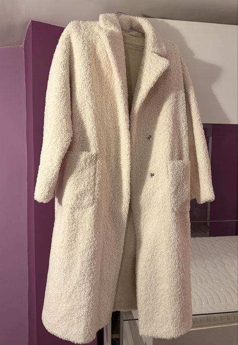 Дамско вълнено палто