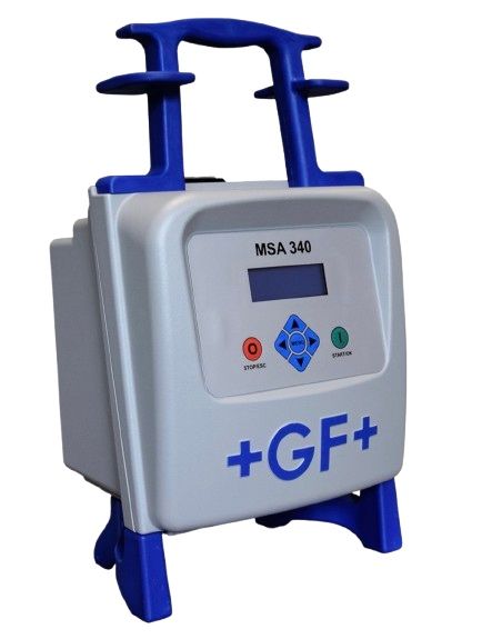 Aparat de sudura prin electrofuziune Georg Fischer MSA 340 nou 800 mm