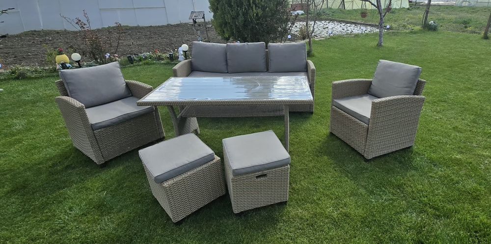 Градински Ратанов сет