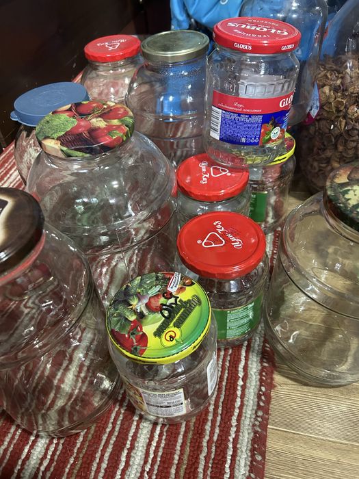 Продам стеклянные банки