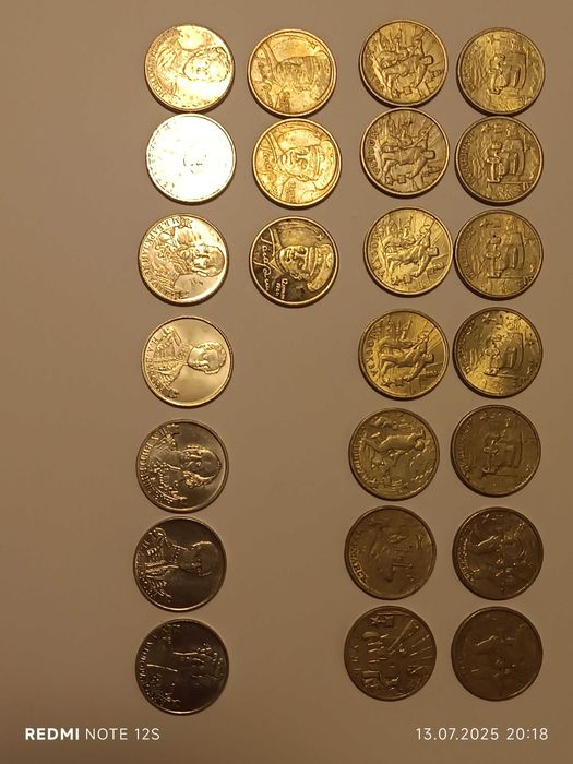 Монеты России юбилейные