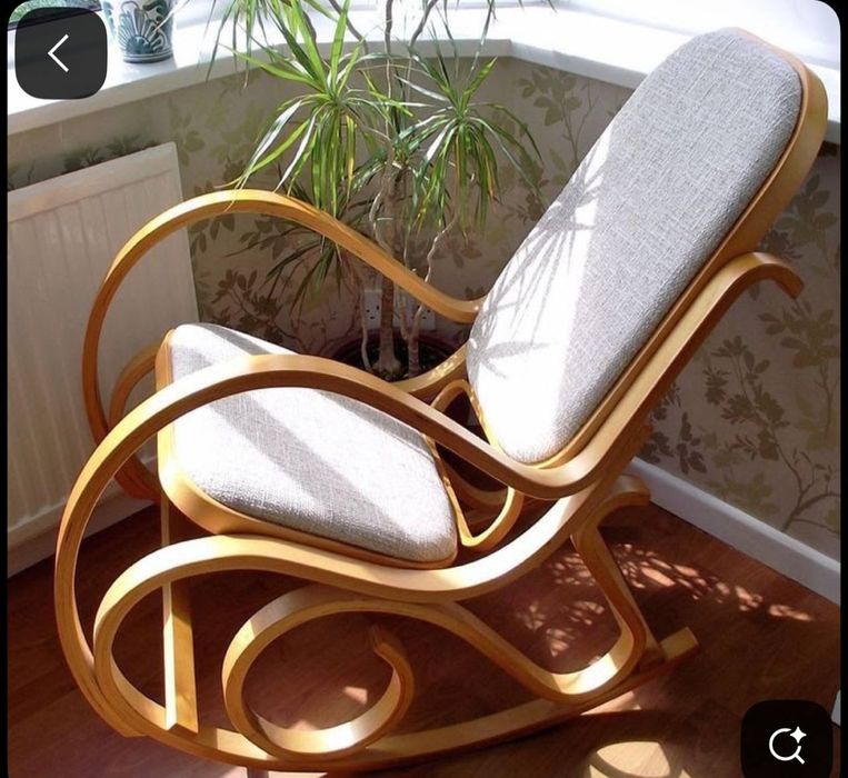 Кресло качалка Дубайский стиль