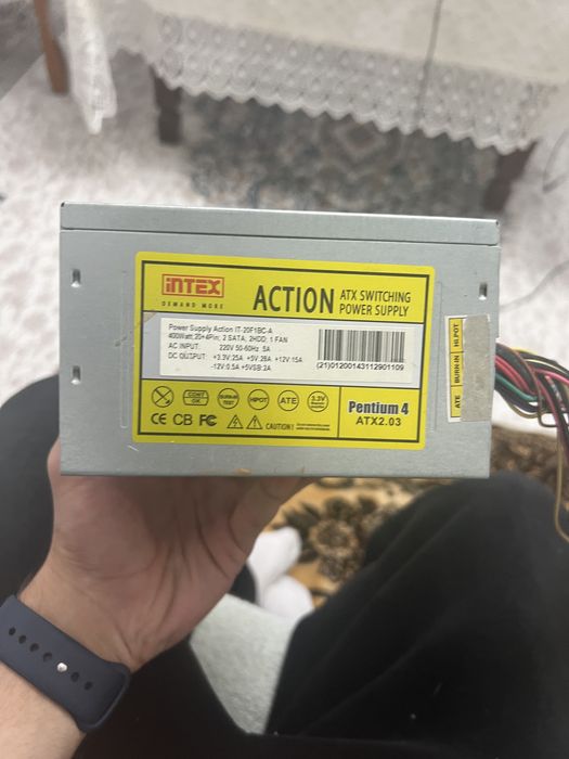 Intex Action IT-20F1BC-A 400 Вт блок питания