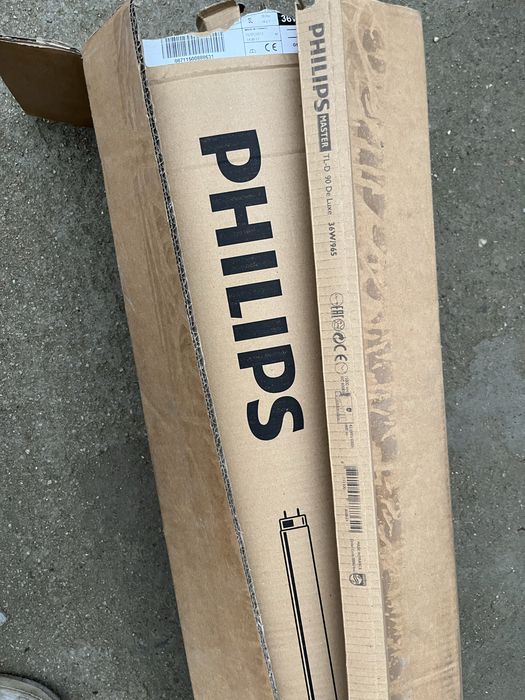Philips MASTER TL-D 90 De Luxe 36W/965 – Нова професионална лампа