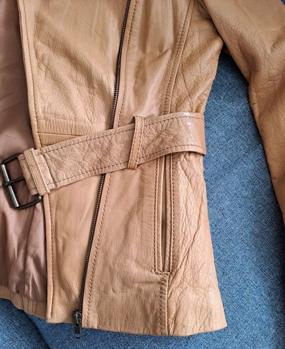 Stradivarius. Geaca piele naturala masura S. Noua