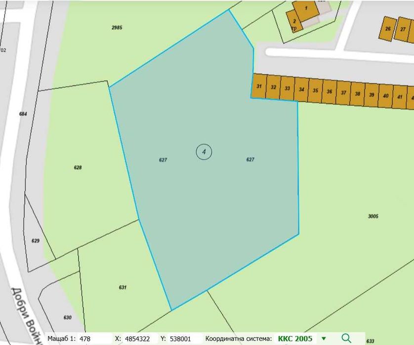 УПИ с решение за строеж - За продажба -  кв. Дружба 3