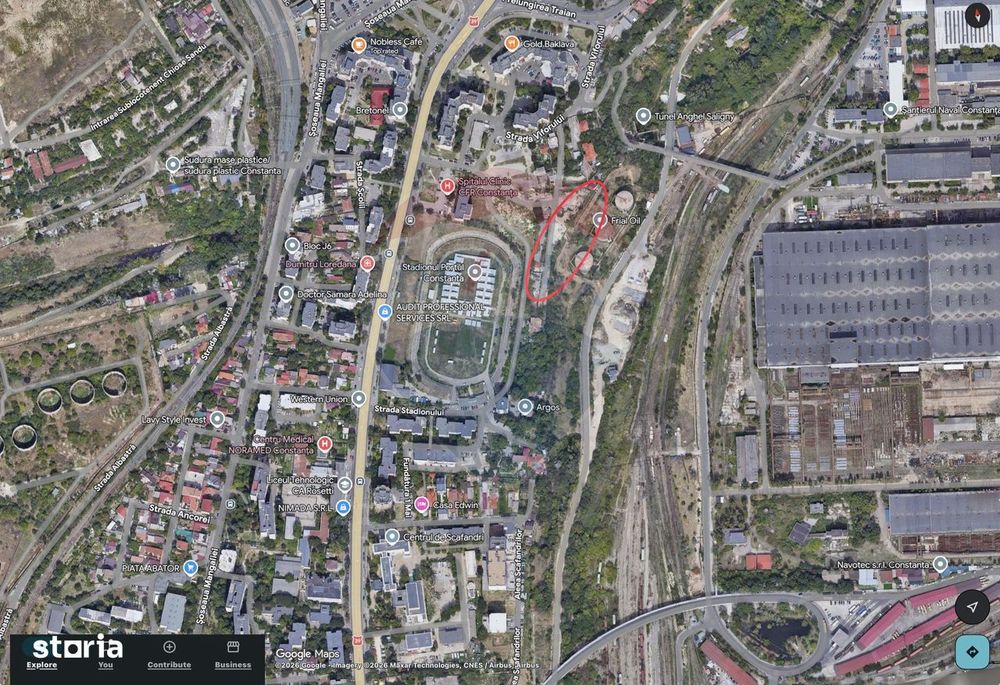 Vanzare Teren intravilan Constanta/ Gara /Activitati comerciale
