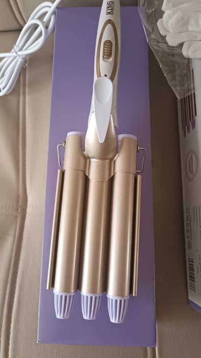 Тройная плойка для локонов