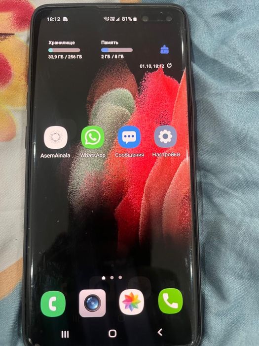 Samsung galaxy s10. Самсунг эс 10. С программой асем айнала