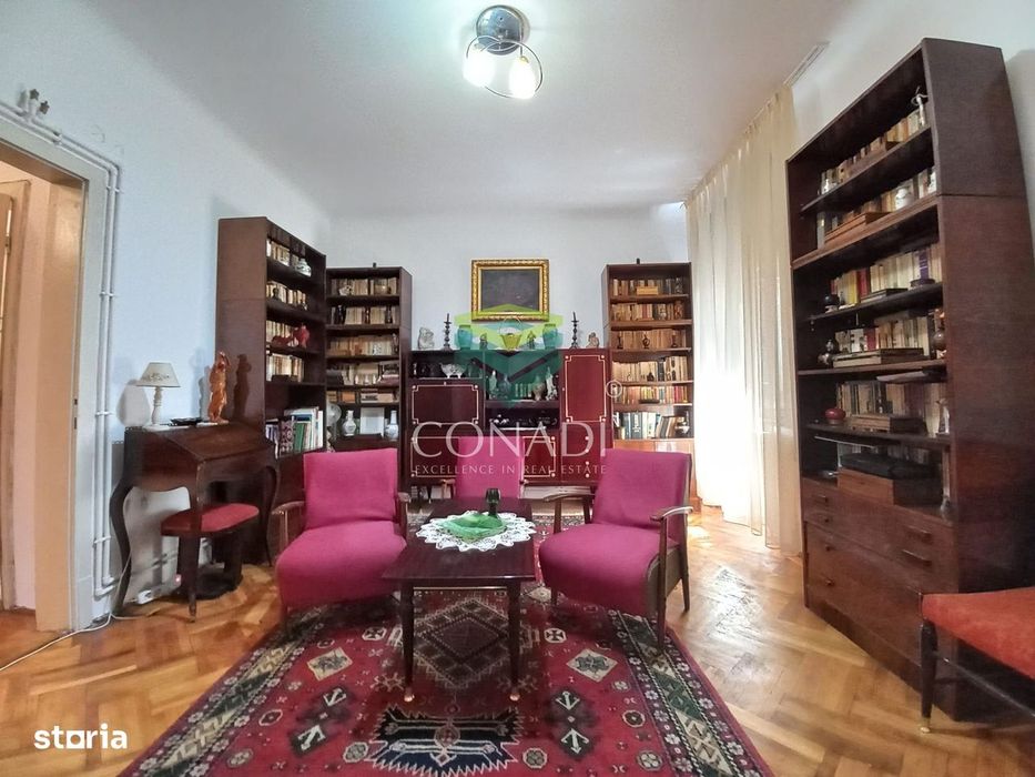 Apartament cu 3 camere, 100 mp/imobil consolidat- Bdul Magheru — fotografia 3