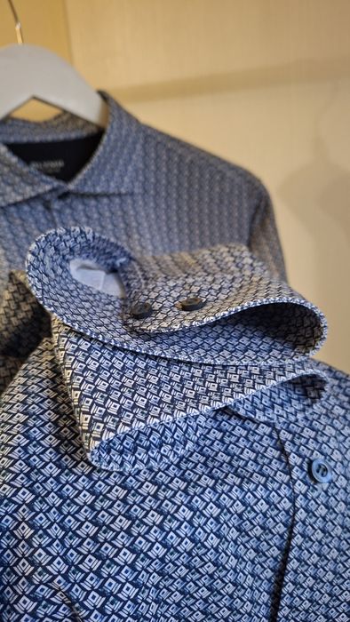 Стильная рубашка Olymp Level5 (body fit)