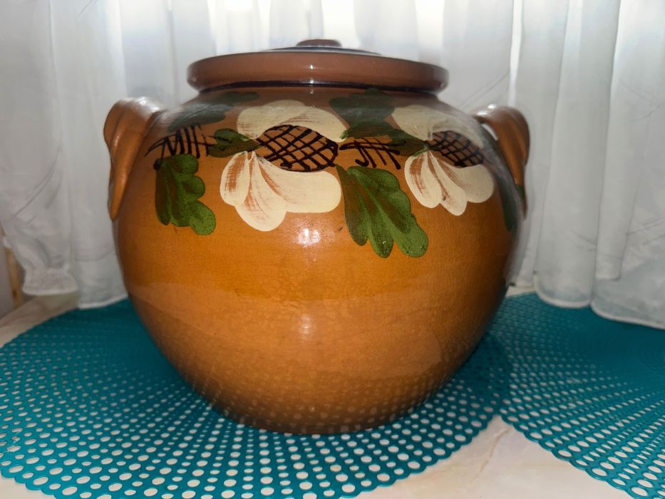 Oală Ceramică Vintage