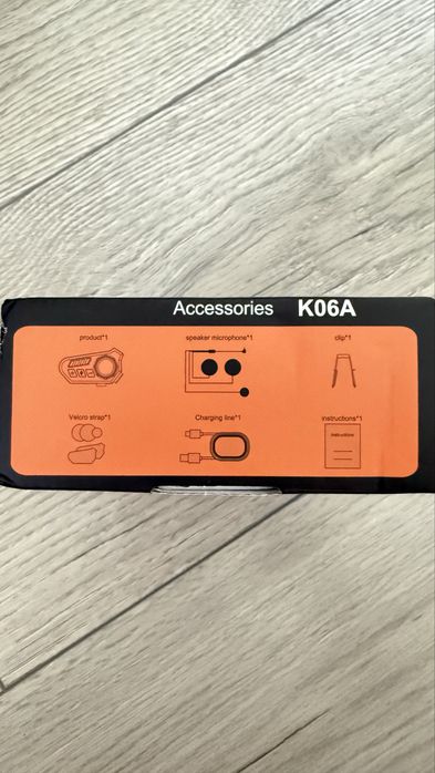 Casti wireless moto tip intercom