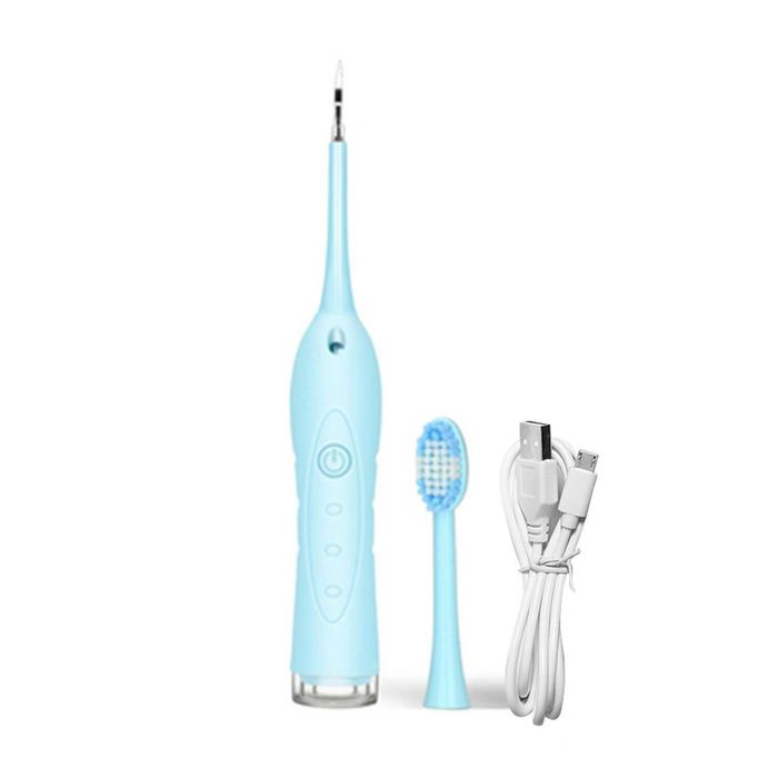 3 в 1! Ултразвуков уред за почистване на зъби,петна,зъбен камък и лице