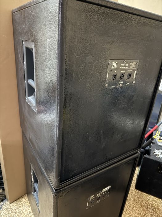 Продавам 2 бр. бас каси HK PR 116 SUB – 15” (празни)