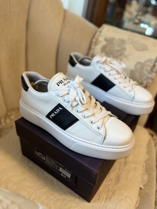 Adidasi Prada Vitello Soft Full la Cutie Originali |44|