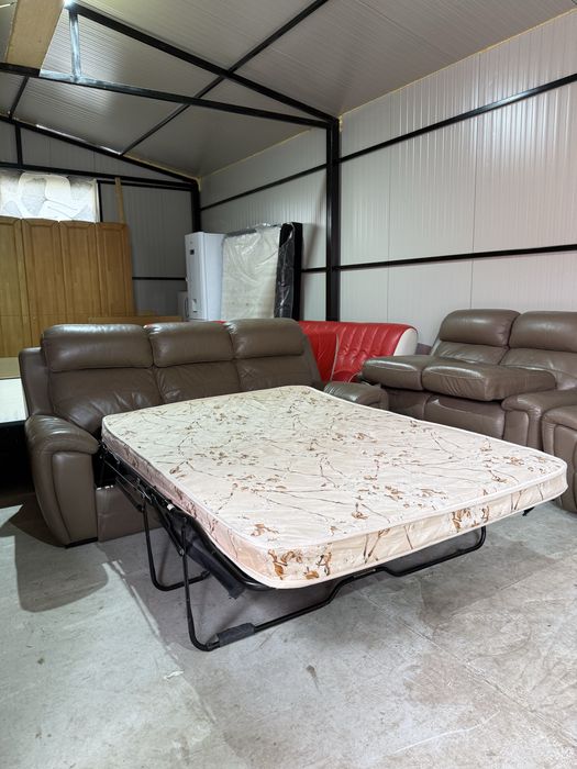 Canapea set 3/2/1 extensibila si relaxa import Germania