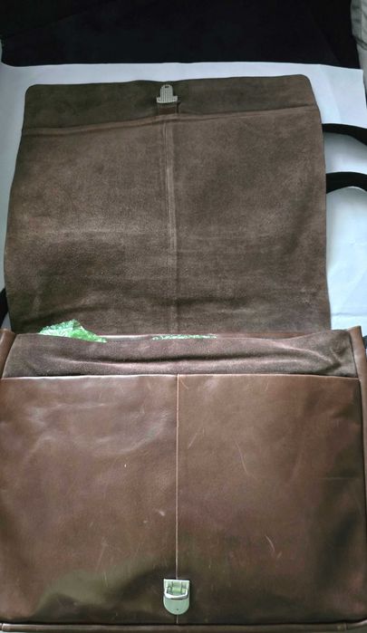 Geanta umar din piele/Strellson/vintage