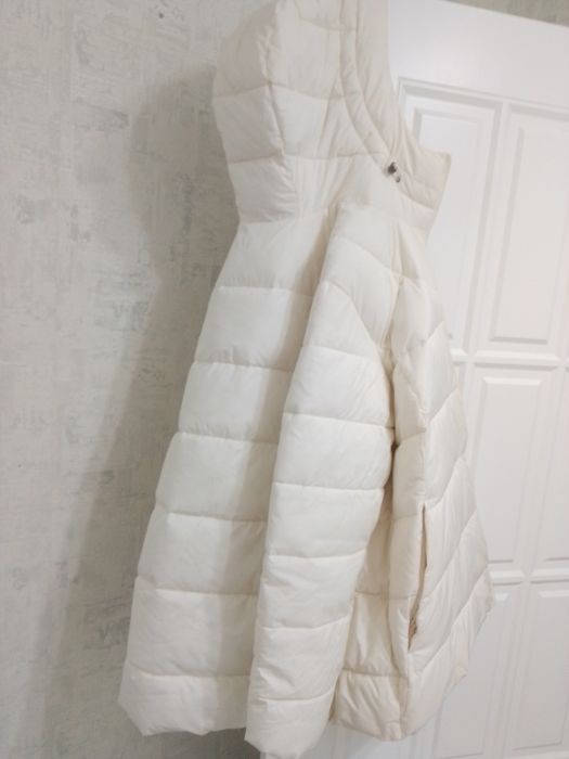 Куртка белая теплая 50 размер