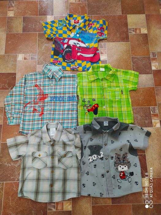 Рубашки на мальчика