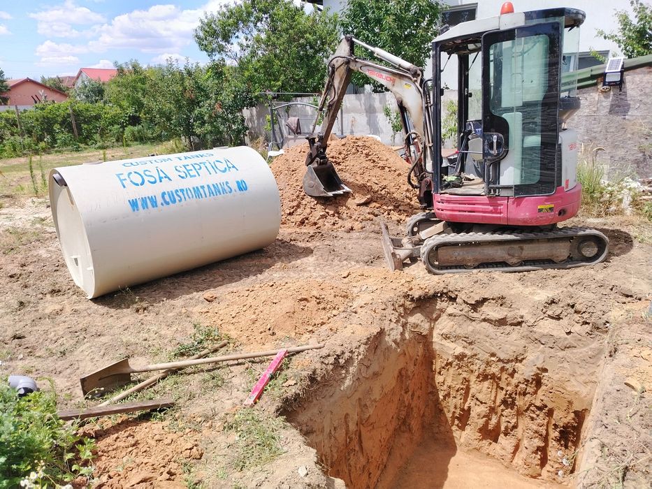 Montaj fose septice