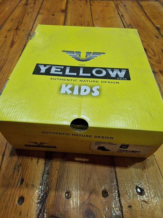Ботинки Yello Kids, (Kahve Erik) Турция,  36 размер,