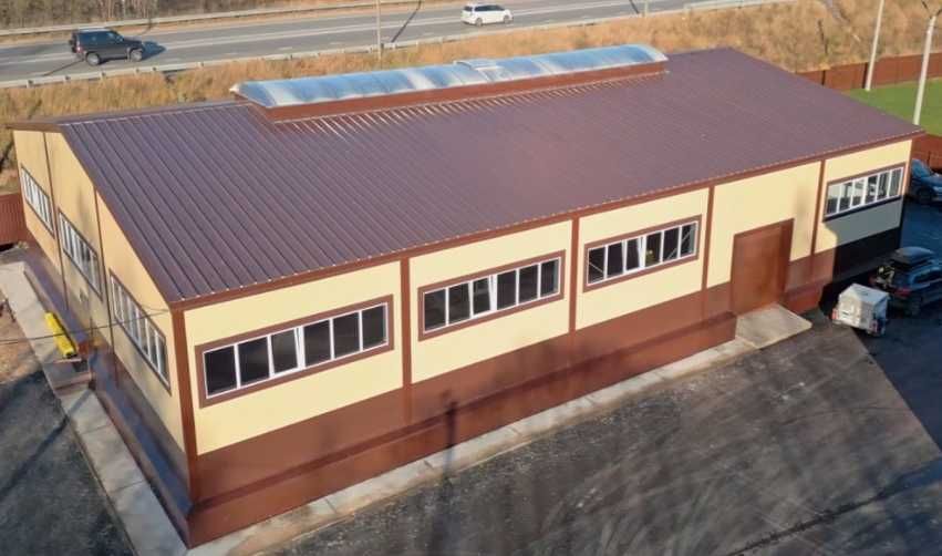 Металлоконструкции ЛСТК ангары