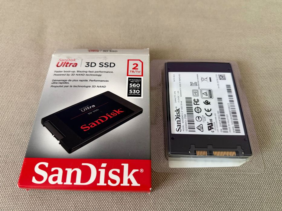 SSD диск SanDisk Ultra 3D – 2TB