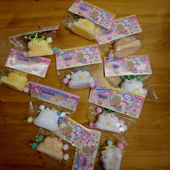 Игрушка-антистресс сквиш "Милый хомяк". Детская, силиконовая Мялка.