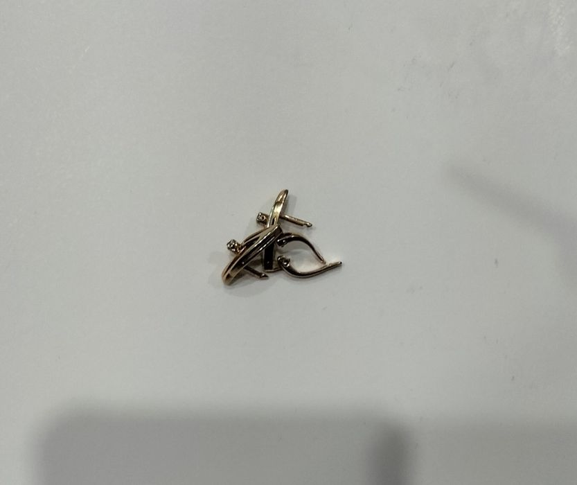 Серьги золотые. 585 проба. Производство Россия.