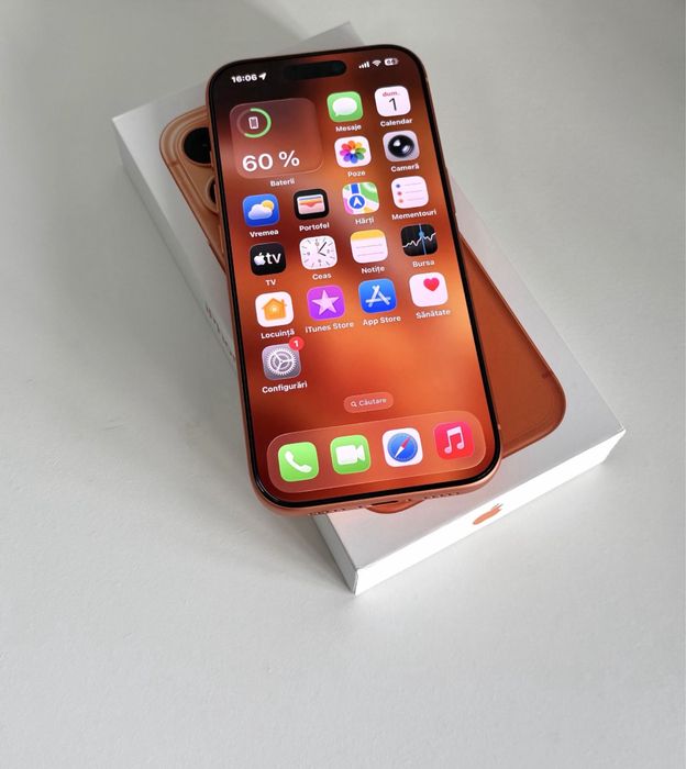 iPhone 17 PRO ca NOU de 256 GB si 100% Bateria