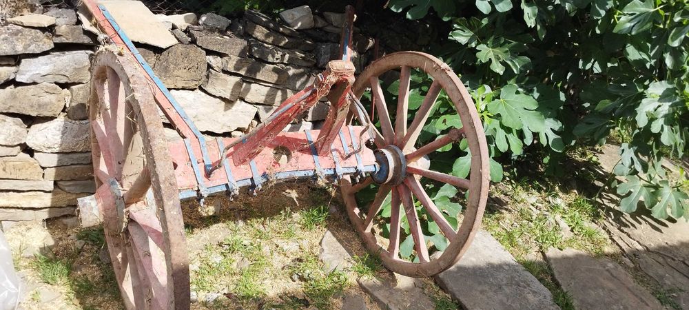 Преден мост от волска каруца