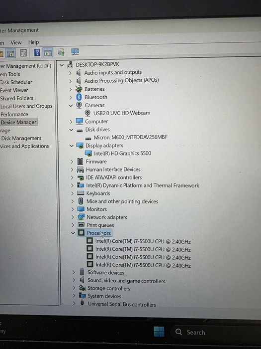 Laptop Asun Zenbook UX305LA  I7