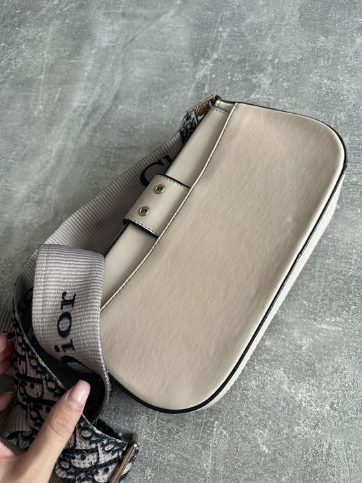 Geanta crem Dior