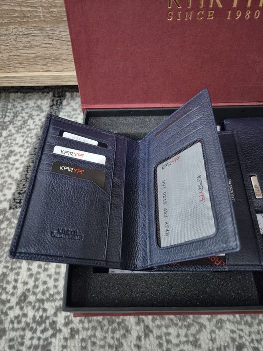 Портмоне и кошелёк из кожи