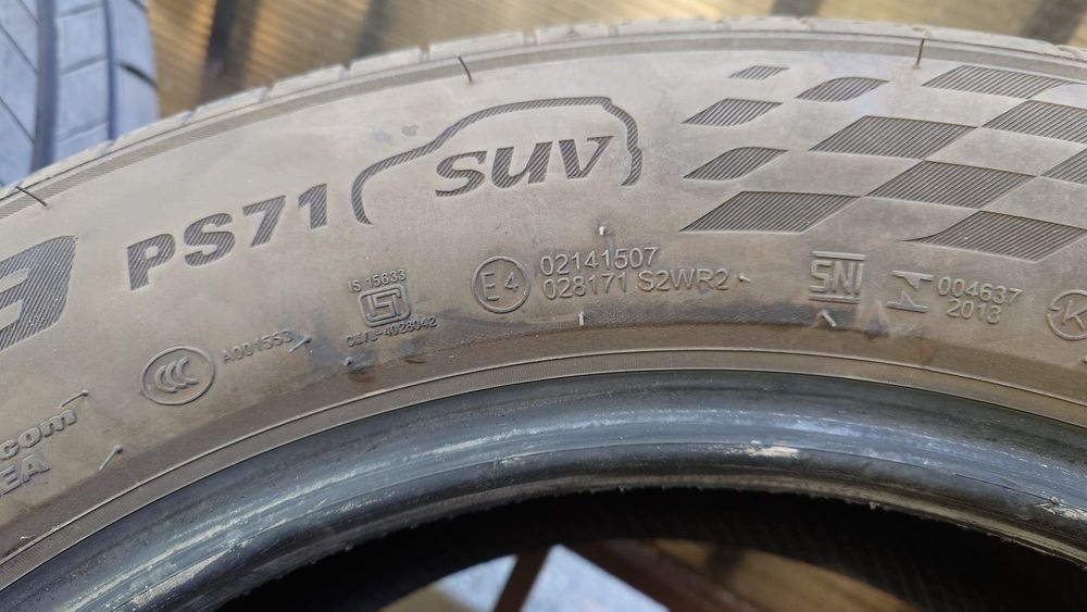 4 anvelope de vara 235/55/R18 100V dot 4624