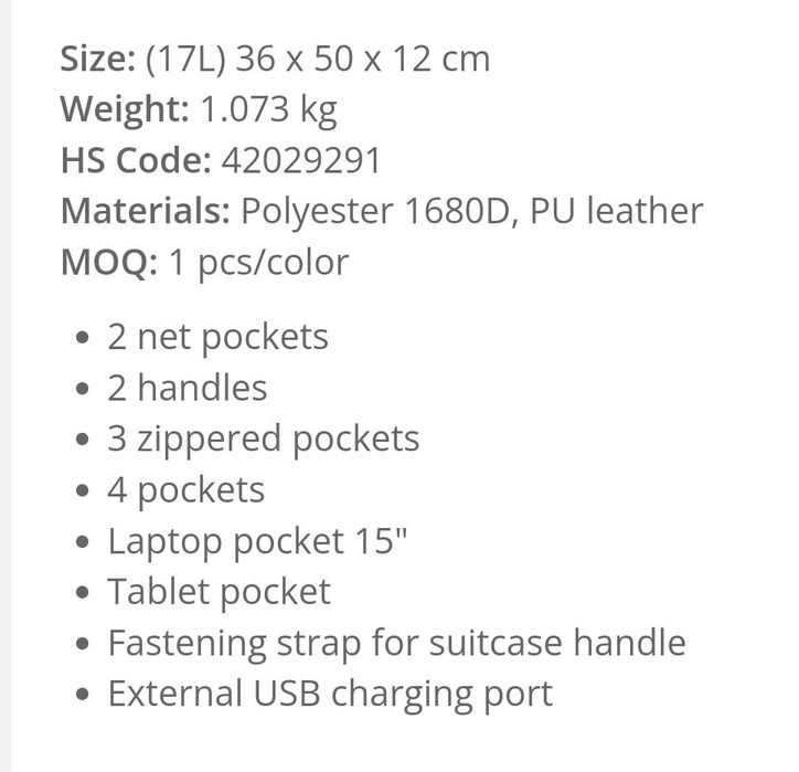 Rucsac/ geanta laptop 15 inch