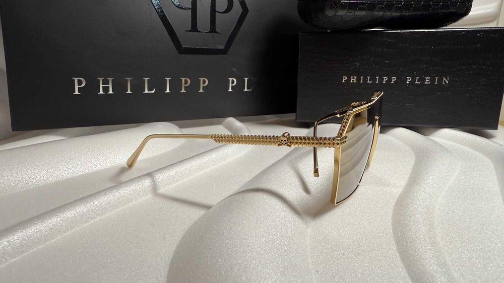 Philipp Plein 
Мъжки слънчеви очила SPP076V STUD 400G 66