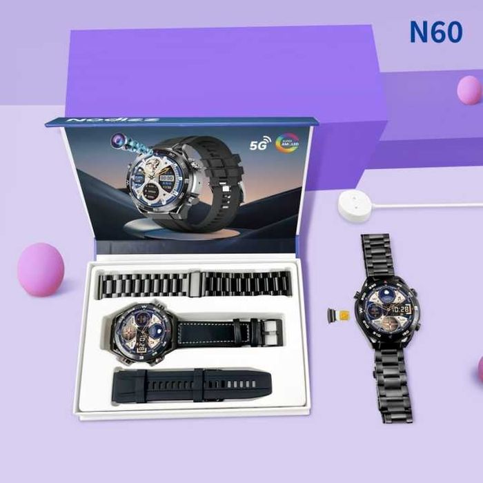 Smart Watch Nodizz N60, Nodizz N61, Super Amoled, Умный смарт часы