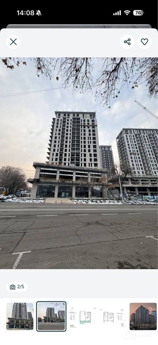 1 комнат. Новостройка премиум класса отличная локация срочная цена