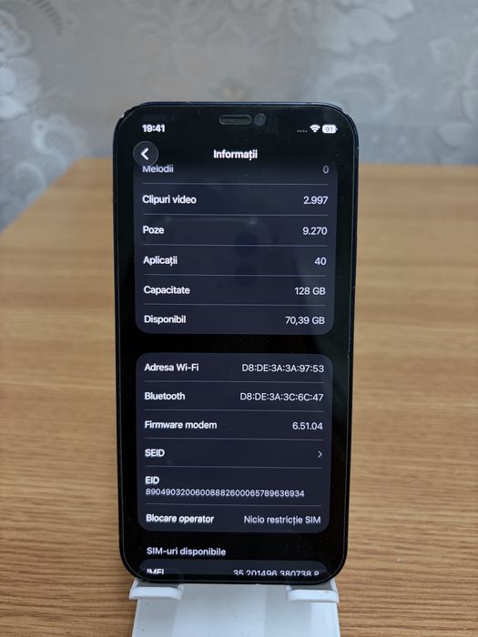 Iphone 12 128 GB, husa cadou