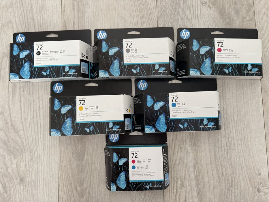 HP 72 Original Cerneală Imprimantă InkJet