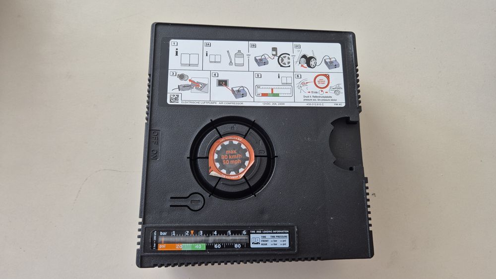 Оригинален Компресор за гуми НОВ Фолксваген,Ауди ,Шкода - 180w