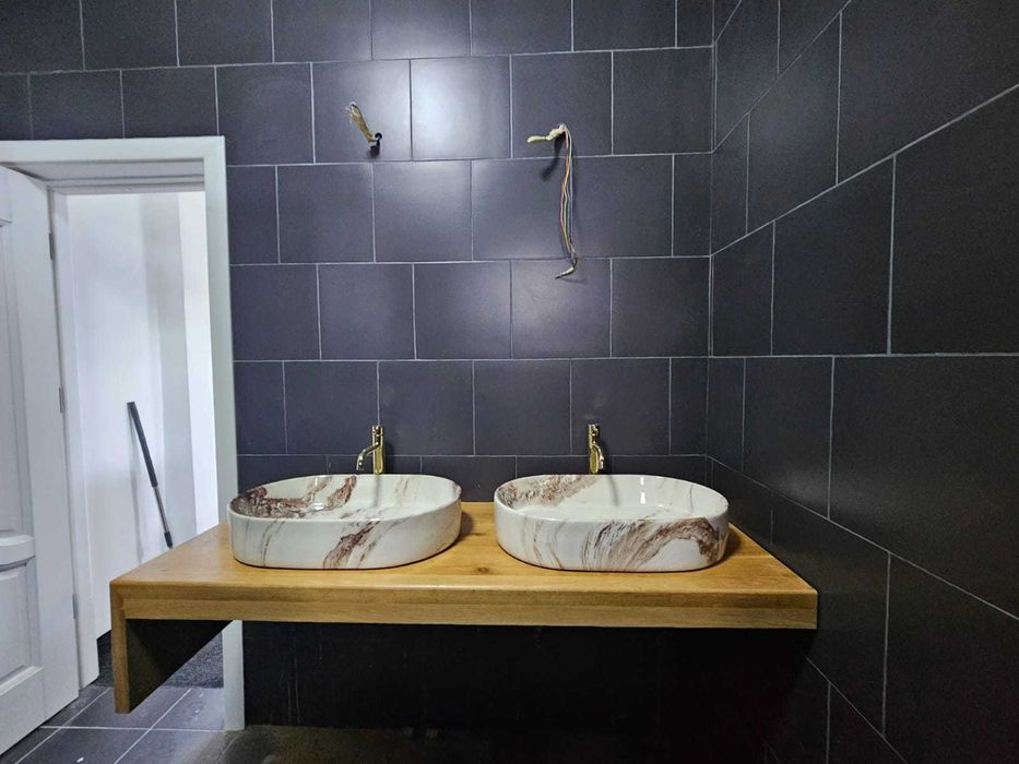 Blat lemn masiv (stejar, masa, bucătărie, baie, bar)