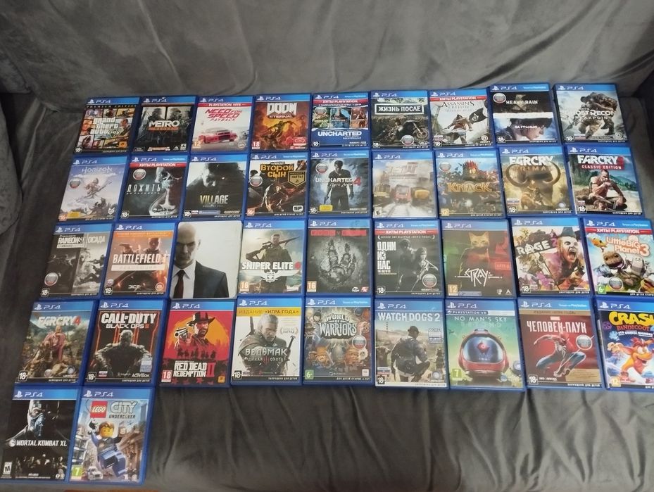 Диски с играми. Для ps4 ,ps5. Цены: в описании!!!