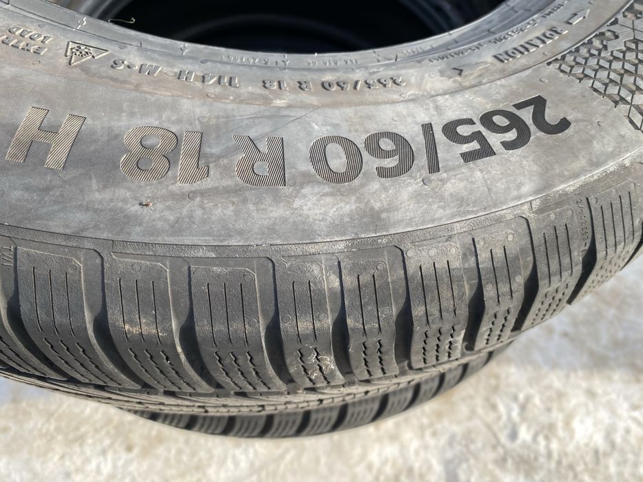 265/60/18 пара бу континенталь